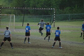 Partie de soccer à Chibougamau