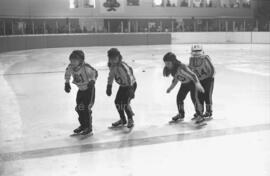 Patineurs aux finales des Jeux de Québec à Chapais