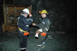 Deux hommes à Corner Bay