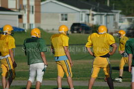 Match de l'équipe de football Troïlus de Chibougamau.