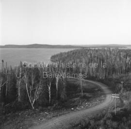Vue aérienne du lac Quévillon, à Lebel-sur-Quévillon