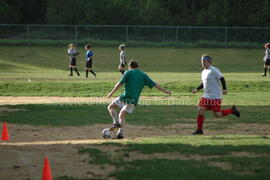 Partie de soccer à Chibougamau