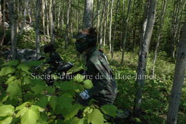 Partie de paintball à Chibougamau
