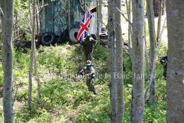 Partie de paintball à Chibougamau