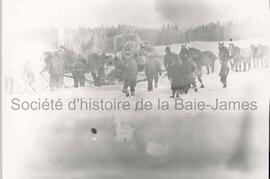 Voyage avec les chevaux sur la route de Chibougamau