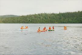 Édition 1987 de la Classique provinciale de canots de Chibougamau