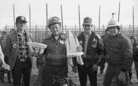 Quatre personnes lors d’un festival de bûcheron à Lebel-sur-Quévillon