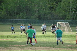 Partie de soccer à Chibougamau