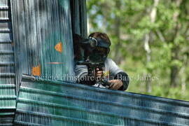 Partie de paintball à Chibougamau