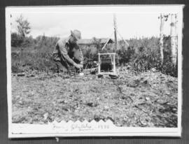 Jim à la mine Obalski en 1956.