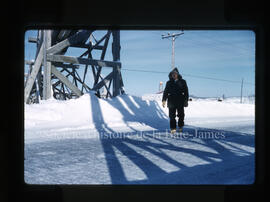 Evan Lowe à la mine Campbell