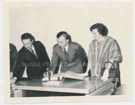 Visite de Paul Allard