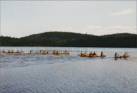 Édition 1987 de la Classique provinciale de canots de Chibougamau