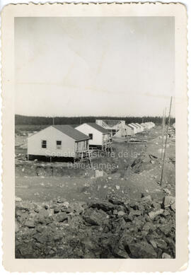 Village minier en construction