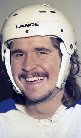 Nelson Dufour, membre de l’équipe de hockey Le Domtar de Lebel-sur-Quévillon