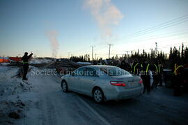 blocus sur la 167