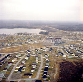 Vue aérienne de Lebel-sur-Quévillon