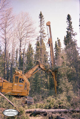 Machinerie à l’extérieur de l’usine Domtar à Lebel-sur-Quévillon
