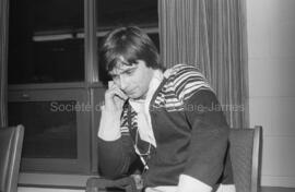 Jeune homme aux finales des Jeux du Québec à Chapais