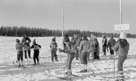 Skieurs aux finales des Jeux de Québec à Chapais