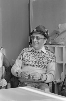 Un homme aux finales des Jeux de Québec à Chapais