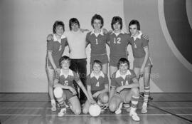 Équipe de volley-ball aux finales des Jeux de Québec à Chapais