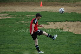 Partie de soccer à Chibougamau