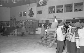 Groupe de personnes aux finales des Jeux du Québec à Chapais