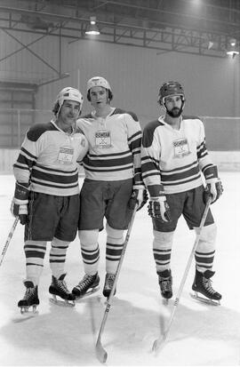 3 joueurs du Domtar à Lebel-sur-Quévillon