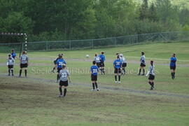 Partie de soccer à Chibougamau