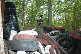 Partie de paintball à Chibougamau