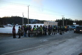 blocus sur la 167