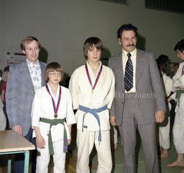 Deux enfants et deux adultes pour les compétitions de judo de Lebel-sur-Quévillo