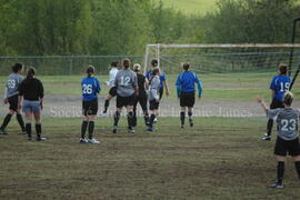 Partie de soccer à Chibougamau