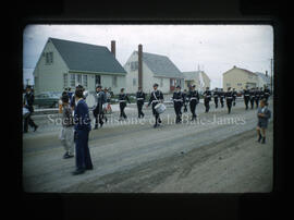 Parade de la St-Jean Baptiste. Garde paroissiale St-Marcel de Chibougamau