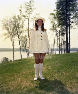 Guylaine Thibodeau, membre de la parade des Forestières