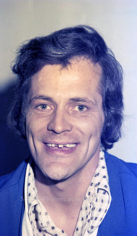 Réjean Lavoie, membre de l’équipe de hockey Le Domtar de Lebel-sur-Quévillon