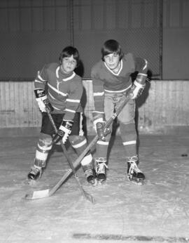 Luc et Richard Laflanne, joueur de Hockey à Lebel-sur-Quévillon