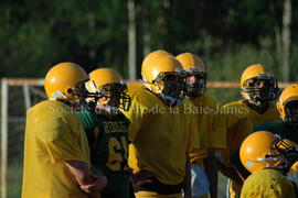 Match de l'équipe de football Troïlus de Chibougamau.