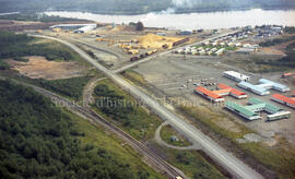 Vue aérienne de l’usine Camille Richard à Lebel-sur-Quévillon