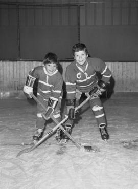 Luc et Joël Beauchamp, joueur de Hockey à Lebel-sur-Quévillon