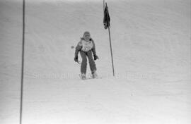 Skieur aux finales des Jeux du Québec à Chapais