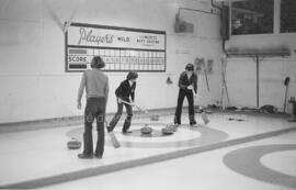 Partie de curling aux finales des Jeux du Québec à Chapais