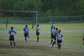 Partie de soccer à Chibougamau