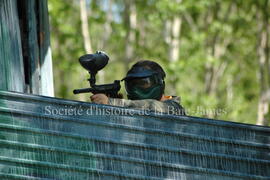 Partie de paintball à Chibougamau