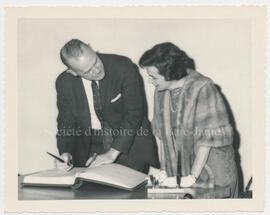 Visite de Paul Allard