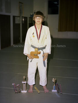 Jeune judoiste à Lebel-sur-Quévillon