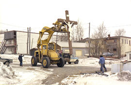 Mise en place du corps du Christ à Lebel-sur-Quévillon