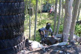 Partie de paintball à Chibougamau