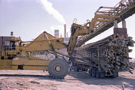 Extérieur de l’usine Domtar à Lebel-sur-Quévillon